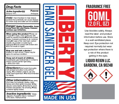 Liberty 70 Gel - 60ml.jpg Liberty 70 Gel - 60ml Label - Liberty 70 Gel 60ml